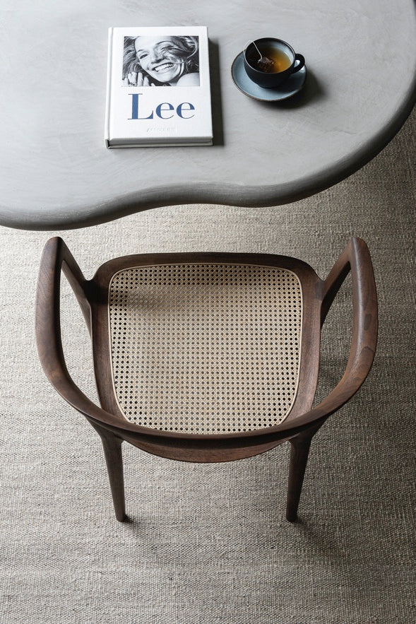 DC10 CHAIR WITH CANE SEAT